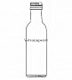 100ml Marasca PP24 üvegpalack