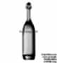 1500ml Bordolese Abrochado üvegpalack