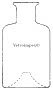 200ml Cilindro üvegpalack