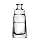 200ml Szöglet üvegpalack