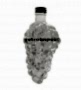 200ml Szőlő - Szőlőfürtös üvegpalack - PP25