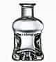 350ml Eldorado pálinkás üvegpalack
