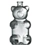350ml Medve üvegpalack
