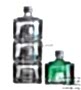 40ml Hármas Henger üvegpalack - PP18