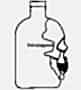 500ml Kalóz üvegpalack