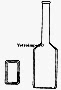 500ml Nyakas Vodka üvegpalack