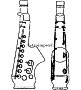 500ml Saxy üvegpalack